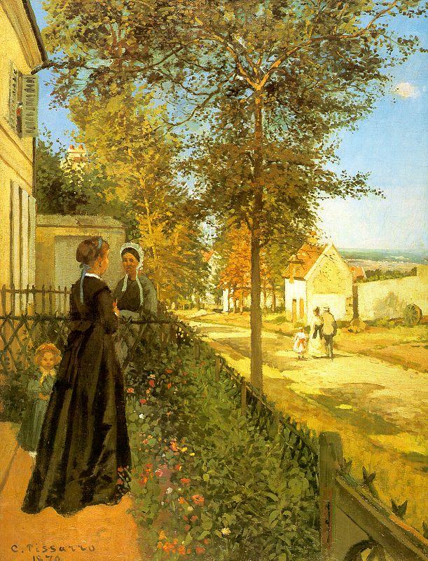 Camille Pissaro Louveciennes : The Road to Versailles